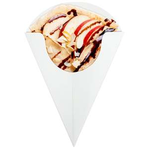 Des friandises sucrées faites de cônes de gaufres et de porte-crêpes faciles pour vos délicieuses crêpes - Product Image 1