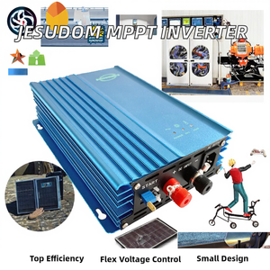 <span class=keywords><strong>Jesudom</strong></span> MPPT 500W 600W Descarga de batería ajustable 12V24V48V a 110V 230V Inversor de conexión a red solar - Product Image 3