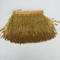 Bordure en dentelle perlée en résine avec franges à pompons et garnitures en coquillages pour vêtements, sacs, textiles de maison et chaussures