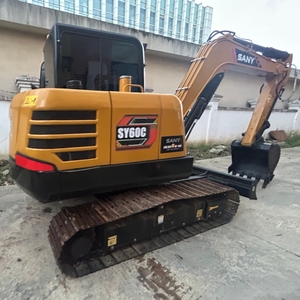 รถขุดตีนตะขาบ SANY SY60C มือสอง รถขุดไฮดรอลิกขนาดกะทัดรัด มีสินค้าในสต็อกพร้อมขาย - Product Image 2