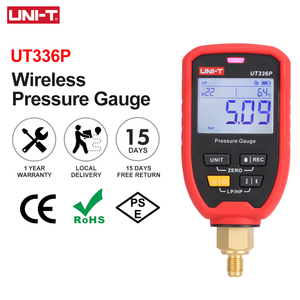 เครื่องวัดแรงดันไร้สาย UNI-T UT336P สำหรับแอปพลิเคชัน -1 ถึง 60 บาร์ สำหรับทดสอบระบบปรับอากาศ - Product Image 3