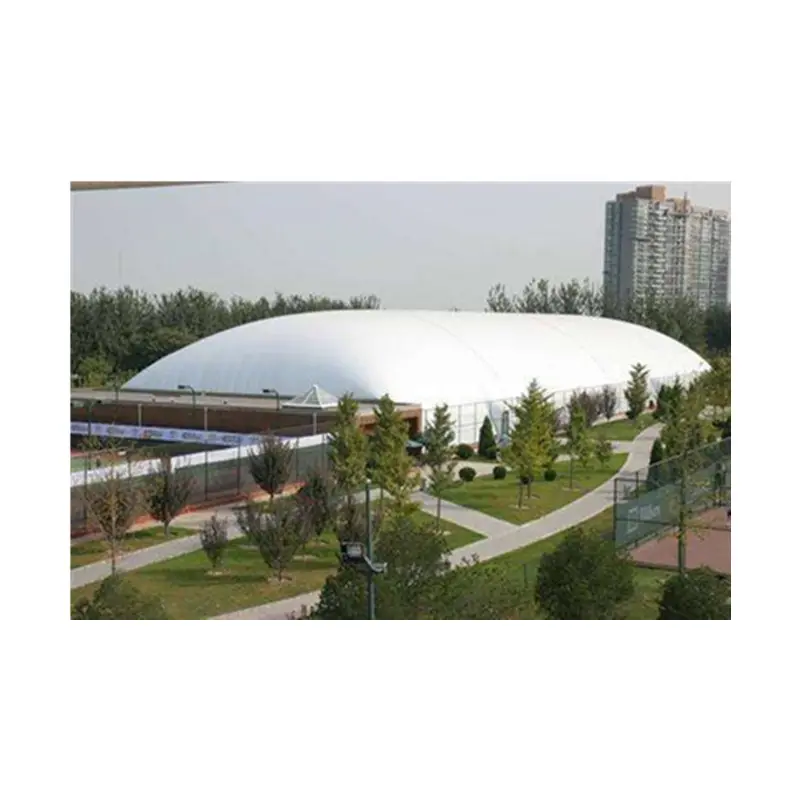 Berkualitas tinggi stadion komprehensif tenda tenis tiup tenda kubah udara untuk dijual