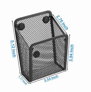 Porta Lápices Magnético, Organizador de Escritorio de Malla Metálica con Imanes para Pizarra Blanca, Accesorios para Armarios - Product Image 5
