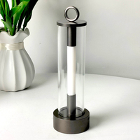 Lampe de nuit rechargeable à commande tactile Lampe de table d'extérieur portable sans fil pour le jardin, le camping et le chevet