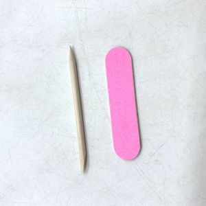 Lime à ongles professionnelle et <span class=keywords><strong>cuticules</strong></span>, jeu de bâtons en bois - Product Image 3