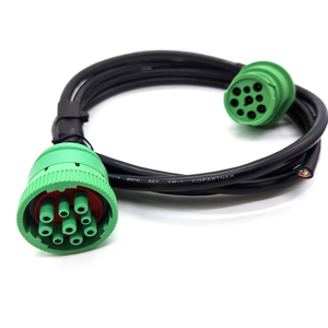 J1939 Type2 Om Y-Kabel 9pin Mannelijk Naar Vrouwelijk Eld Kabel Gps Tracker Kabel Te Openen - Product Image 4