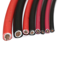 Cable de Alimentación de CC para Panel Solar Fotovoltaico Industrial de Alto Voltaje 1kV IP65, Aislado XLPO, Cobre Estañado, Directo de Fábrica