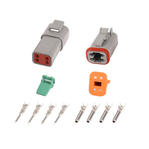 德氏 (Deutsch) DT06-2S/<span class=keywords><strong>3</strong></span>/4/6/8/12 针公头/母头插头电气连接器线束制造商 - Product Image 1