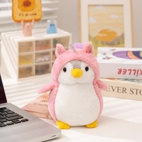 Maßgefertigtes Einhorn-Pinguin-Plüschtier Großhandel Stofftier-Pinguin Anpassbare Weihnachts-Plüschfiguren Hochzeits- und Feiertagsgeschenke OEM ODM