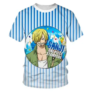 wholesale manga one piece unisex one piece anime t-shirt