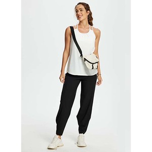 High Quality Women's Tank <b>Tops</b> with Built in Bras <b>Flowy</b> Loose Fit Summer Yoga Workout Exercise <b>Tops</b> Wholesale OEM - Product Image 6