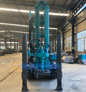 Portable 180m 200m plate-forme de forage hydraulique eau de puits eau irrigation eau perceuse avec composant de noyau de moteur - Product Image 4