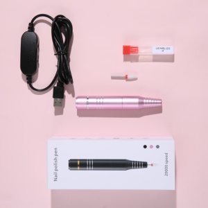 Mini-manucure électrique sans fil Pédicure Nail Dril Art Recharge Machine sans fil Nail Drill Logo Strong Nail Polishers - Product Image 4