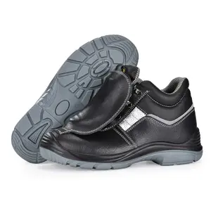 Malaysia safety boots manager brand safety shoes Welding safety shoes boots m-8027 Met Guard men work shoes black