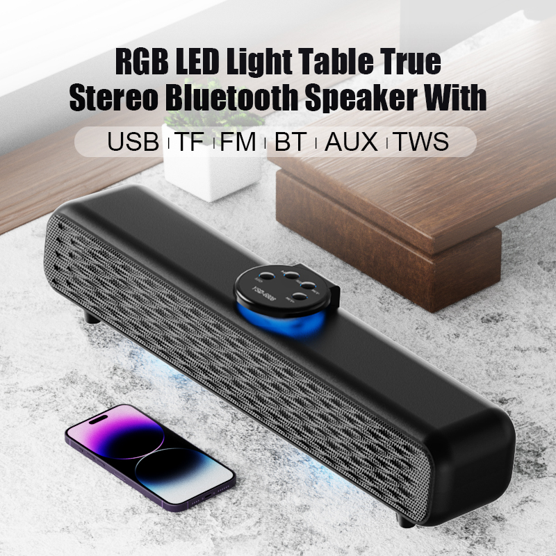 Wireless Bluetooth Speaker Multifunction Speaker for Home Theater Party With LED Lights FM Radio · image 2