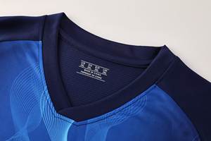 Футбольные комплекты формы для игроков |   Дышащая быстросохнущая футболка унисекс из 100% полиэстера для тренировок и матчей - Product Image 3