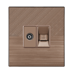 Thời trang nâu điện thoại ổ cắm thuận tiện và hiệu quả tường chuyển đổi cho đa-điều khiển thiết bị trong Lớn Gia Đình - Product Image 6