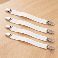 Attache de drap de lit réglable en acier inoxydable à double tête, antidérapante et anti-déplacement, pour usage domestique, Chine