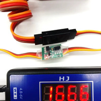 Mini inverseur de signal servo en plastique, interrupteur inverseur de signal servo 3-24V, câble pour servo RC avion voiture bateau pour FPV