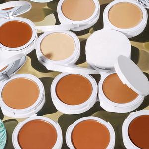 Natural Mineral Concealer 3-Color Matte Foundation Loose Powder <b>Face</b> Makeup Oil Control Setting Whitening Cream - Product Image 3