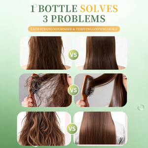 2026 جديد جرين ليم عشبة أوزمان العشبية العضوية لإصلاح الشعر وتنعيمه تركيبة مركزة مغذية ومرطبة للشعر الجاف - Product Image 4