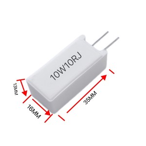 Nhà sản xuất tùy chỉnh và cung cấp loại CR-M 5W đến 20W và điện trở loại xi măng loại mét vuông - Product Image 1