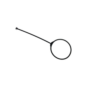 Cordon anti-perte pour bouchon de réservoir de carburant BMW, 19x6.3x0.6cm, en plastique, pour couvercle de réservoir de carburant des séries 1, 2, 3, 5, 6 - Product Image 1