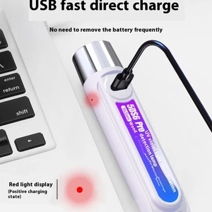 Linterna UV 365nm Mini cuerpo ABS Lámpara LED recargable por USB ROHS Certificado Money Ore Cat Tinea Inspección Tipo <span class=keywords><strong>de</strong></span> batería AA - Product Image 4