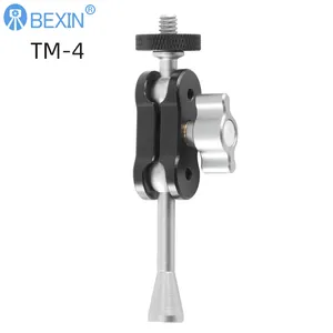 BEXIN TM-4 in lega di alluminio Braccio magico rotante di 360 gradi con vite da 1/4 "per Desktop, fotografia e fotocamera in Live Streaming