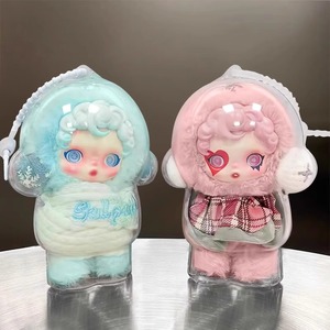 Étui de protection transparent POP Martt pour POP MARTT SKULLPANDA Winter Melody the Theatre Series, housse anti-poussière avec cordon en silicone - Product Image 4