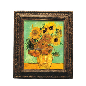 Pintura al óleo de <span class=keywords><strong>Von</strong></span> Gogh hecha a mano, girasoles, reproducción en lienzo, arte de pared - Product Image 1
