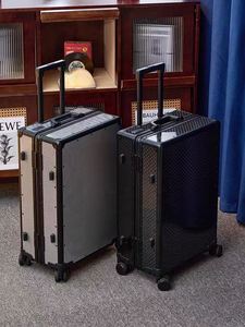 SHENYU - Maleta Rígida de Fibra de Carbono 3K, Ligera y Duradera, de 5 mm de Grosor, con Ruedas Giratorias, para Viajes Internacionales de Negocios - Product Image 3