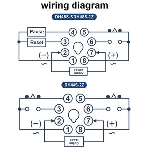 Новый цифровой дисплей реле времени DH48S-S повторного включения бесконечной циклической выдержкой интеллигентая (ый) реле 220V 24V - Product Image 5