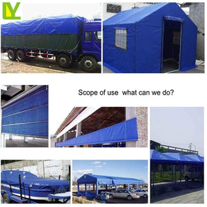 Heavy Duty Polyester Vải Tarps PVC Không Thấm Nước Tarpaulin Bể Nước Tarpaulin - Product Image 6