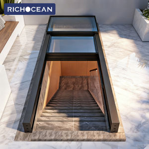 Ventanas Modernas Impermeables de Aluminio para Sótano RICHOCEAN, Ventana de Techo Eléctrica con Aislamiento Térmico para Balcón - Product Image 1
