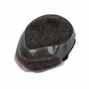 Durable Multiple Size <b>Cheap</b> India Raw Human Hair Toupee for Men HD Men Hair Systems Human Holly Wood Topper Clips Hot Supplier - Product Image 1