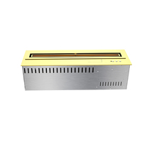 Insert de cheminée électrique à vapeur d'eau avec télécommande, effet de flamme et brume pour hall d'hôtel