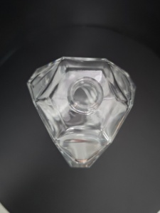 Cao cấp trong suốt <span class=keywords><strong>Mini</strong></span> Vuông Chai Thủy Tinh Xách tay sương mù tốt cho huyết thanh chăm sóc da hình tam giác bề mặt mờ bán buôn - Product Image 6