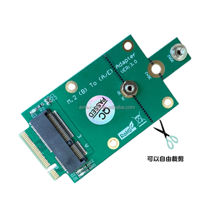 NGFF M.2 Clé B à M.2 Clé E 2230/2242/3052 Wifi6E Wifi7 Bluetooth 5.4 Adaptateur de carte réseau pour AX200NGW BE200NGW <span class=keywords><strong>AX210NGW</strong></span> - Product Image 4