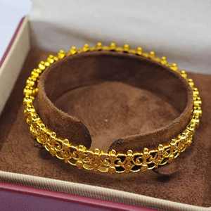 UM JEWELRY Bracelets/Joncs en Cuivre Incrustés de Perles Design Simple Certifiés NGTC Unisexe Cadeau Usage Quotidien Tendance - Product Image 4