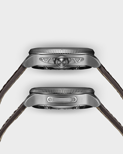 <span class=keywords><strong>Montre</strong></span>-<span class=keywords><strong>bracelet</strong></span> vintage pour homme, style pilote, à quartz, avec petit cadran secondaire, <span class=keywords><strong>bracelet</strong></span> en <span class=keywords><strong>cuir</strong></span> <span class=keywords><strong>marron</strong></span> de 20 mm, lumineuse - Product Image 5