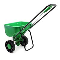 Épandeur de jardin Épandeur manuel pour ferme, jardin, cour, délivrant de l'engrais, des semences et épandeur de sel