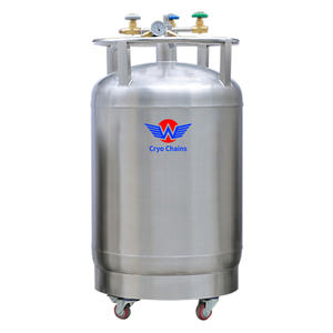 แรงดันคงที่ LN2ภาชนะบรรจุ500L YDZ-500แรงดัน LN2 Dewar ด้วยตนเองสำหรับการแปรรูปวัสดุ - Product Image 1