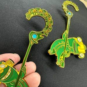 Nezha2 animali mitici fabbrica di merci Creative culturali vendite dirette transfrontaliere <span class=keywords><strong>porta</strong></span> frigorifero Stick Set di distintivi in metallo - Product Image 6