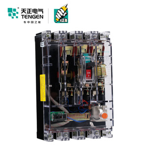 Interruptor Diferencial Tengen Dz20l 3N300T Transparente 160A 250A 400A 600A Protección Contra Sobrecarga, Cortocircuito y Fugas - Product Image 1