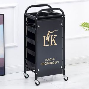New Hair Salon <b>Trolley</b> Special Ironing and Dyeing <b>Tools</b> for Barber Shop Multifunctional Five-layer Bar Car Beauty Salon <b>Trolley</b> - Product Image 2