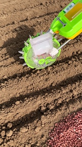 Sembradora Manual <span class=keywords><strong>de</strong></span> 1 Hilera, 14-33 cm, para Cacahuetes, Maíz, Soja, Arroz, Trigo, Colza, Multifuncional, Automática, para Plantar Semillas - Product Image 4