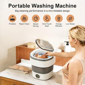 Foldable Washer and Dryer Combo Wash Pant Underwear Small Laundry Folding Portable <b>Mini</b> <b>Washing</b> <b>Machine</b> with Dryer Price - Product Image 2