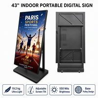Affichage numérique LED d'intérieur pour armoire, indice de protection IP65, pour la publicité dans les magasins de détail, les centres commerciaux, les halls d'exposition, les ascenseurs et les métros