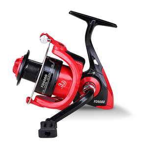 Carrete de Pesca de Alta Velocidad WEIHE, Relación de Engranajes 5.0:1, Carrete de Pesca Giratorio con Manivela Plegable, Carpa Molinete De Pesca - Product Image 1